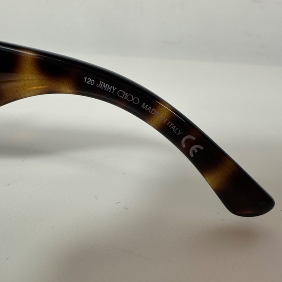 Jimmy Choo Tortoise Women's Brown Sunglasses - Picture 9 of 13